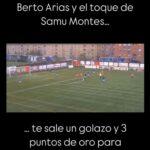 Berto Arias + Samu Montes = golazo y 3 puntos para L'Entregu CF